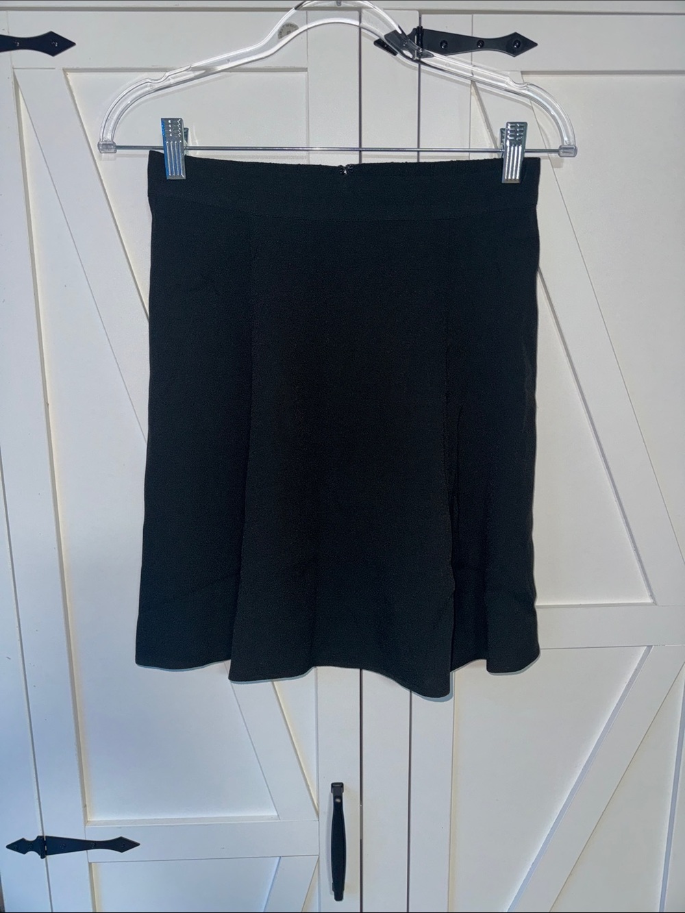 QUINCE Lightweight Crepe A-Line Mini Skirt